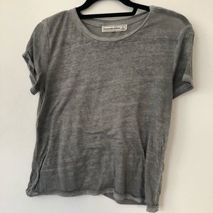 Abercrombie and Fitch Grey Shirt